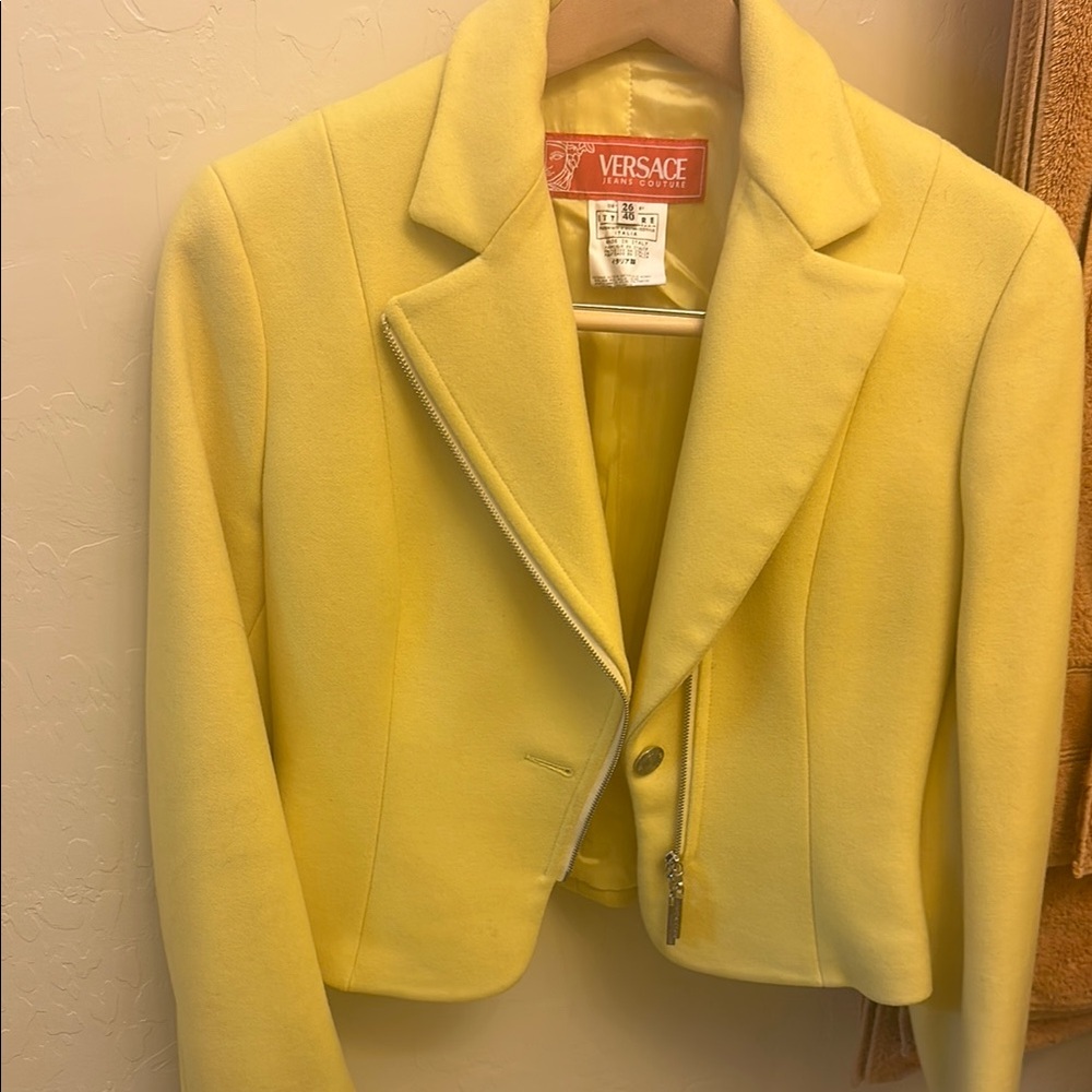 Versace Yellow Women's Jacket